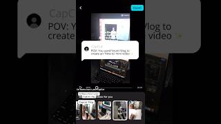 Discover a new CapCut feature! Watch the SMART VLOG tutorial featuring Bianca.