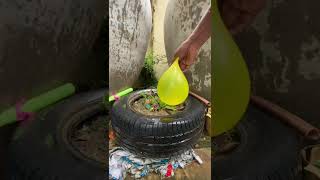 Filling water balloon #short #ep101