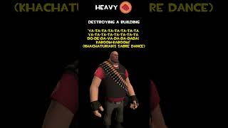 Heavy | Destroying A Building | Heavy Voice Lines