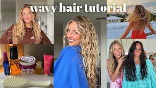 wavy hair routine: products I’m loving, how to diffuse, + mama mia hair!!!
