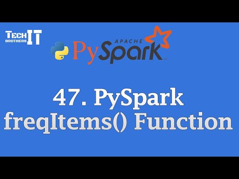 PySpark freqItems() Function _ Identify Frequent Items in Columns Fast | PySpark Tutorial