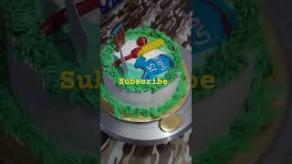 cricket lover #cake #homebaker #shorts #viral #popular