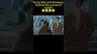 Funny fails and bloopers 🤣🤣 of goblin #goblin #gongyoo #kimgoeun #leedongwook #yooksungjae