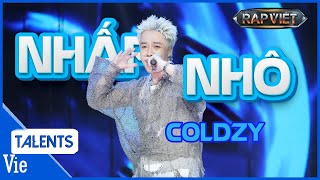 Coldzy thổi bay sân khấu với tiết mục đẳng cấp NHẤP NHÔ, về team BigDaddy | Rap Việt Live Stage