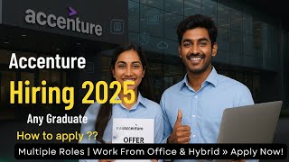 How to apply for Accenture Latest Recruitment 2025 | job vacancy 2025 Tamil