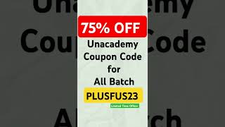 Unacademy 75% off | Unacademy Free Subscription | Unacademy Coupon Code for Bank Exam #unacademy