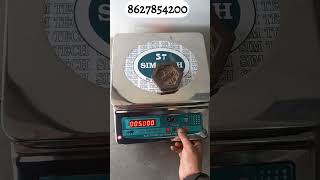 Simtech weighing machine 30kgs 2grams calibration stainless Steel body