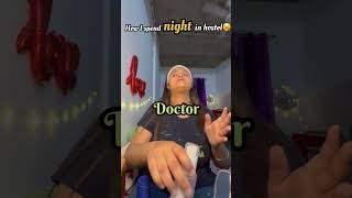 *How I spend my nights in hostel* #shorts #hostellife #nightroutine #minivlog #collegelife