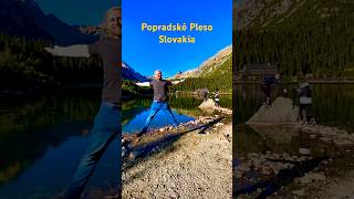 Popradske pleso is a glacier lake in the central High Tatras Slovakia, and we want it🥰 #hightatras