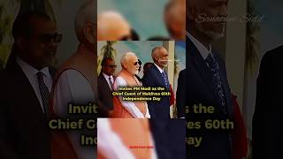 THAT’S MODIPLOMACY🔥| Maldives President Muizzu personally welcomes PM Modiji at airport 🇮🇳 #shorts