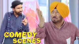 Best Comedy Scenes ~ Jaswinder Bhalla ~ Harby Sangha ~ Punjabi Comedy Scenes