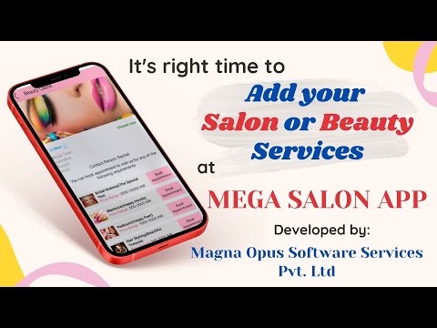 Add Salon Business Online | Salon Appointment Booking App | Mega Salon App