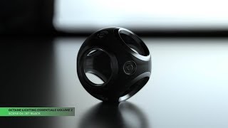 Octane Lighting Essentials Volume 2: Scene 04 Jet Black
