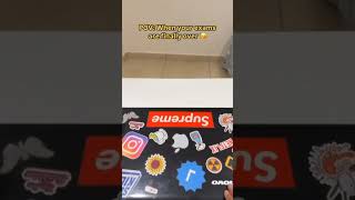 ab aaram se soungi🥳#relatable #exam #examover #schoollife #trend #viralshort #ytshorts#funny #exlore