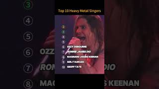 top 10 heavy metal singers part 2 final #heavymetal #singers #rockmusic #hardrock #ytshorts