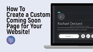 How to Create a Custom Coming Soon Page for Your Website [easy]