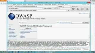 OWASP XENOTIX XSS EXPLOIT FRAMEWORK V3: XSS Scanner