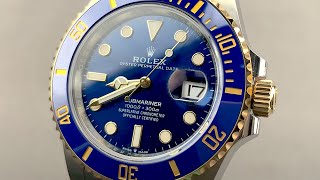 Rolex Submariner Date 41mm 126613LB-0002  - Two-Tone Rolex Sub 'Bluesy' Hands-On Review