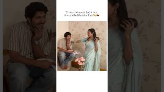 Manisha rani masti on haale dil set😂❤️ #manisharani #haledil #masti #funnyvideo