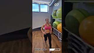 Tabata/Hiit Workout Anleitung - Walking Lunges - Video 30 von 40