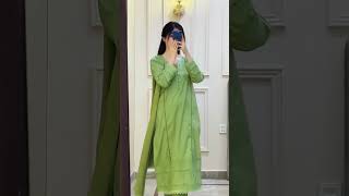 3 piece unique design for girls trouser with long shirt👚 @Fariblogger