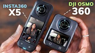 DJI Osmo 360 vs Insta360 X5. Which For You?