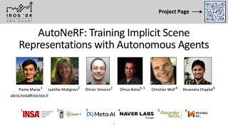 IROS 2024 - AutoNeRF: Training Implicit Scene Representations with Autonomous Agents