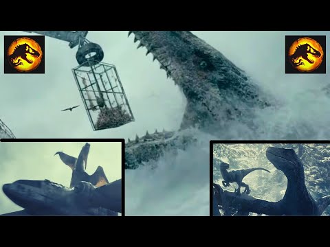 JURASSIC WORLD DOMINION OFFICIAL TRAILER --- REACTION!!!!