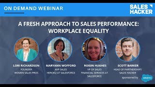 A Fresh Approach to Sales Performance: Workplace Equality