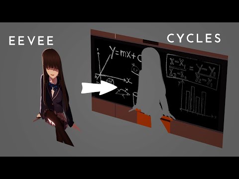 Render & Light Character and Environment in Separate Scenes! - Blender Tutorial -ish