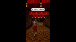 Normal People vs. Lara Croft