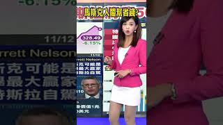 馬斯克將領導美政府效率部 削減浪費性支出｜主播 許娸雯#shorts