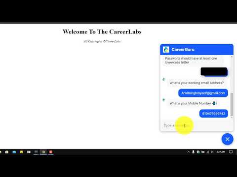 CareerGuru RASA AI Chat-bot | Final Year Project | Artificial Intelligence