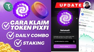 ☑️ CARA KLAIM TOKEN PIXFI PIXELTAP DAN STAKING PADA DAHSBOARD PIXERVERSE