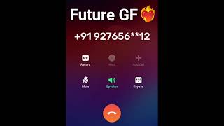 Future GF ❤️‍🔥 ( love 💕 ) call prank 😀 | jealous prank on girlfriend 😂 | love call prank video 😜 