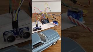 Arduino car barrier #arduino