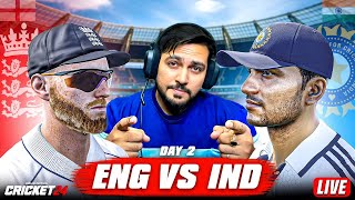 India Tour Of England 2025 🏆 England vs India 4th Test Match Day 2 🔥 | Cricket 24 Live | RtxVivek