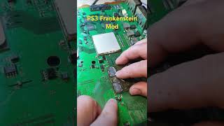 Swapping PS3 Fat 90nm RSX for 40nm with the Frankenstein Mod! 🔧✨ #PS3Modding #FrankensteinPS3