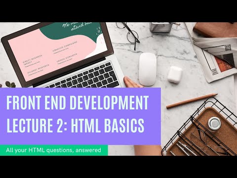 Learn HTML5 Basics Tutorial 2