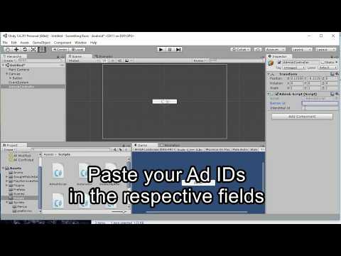 Integrate Admob in Unity 3D | Banner and Interstitial Ads