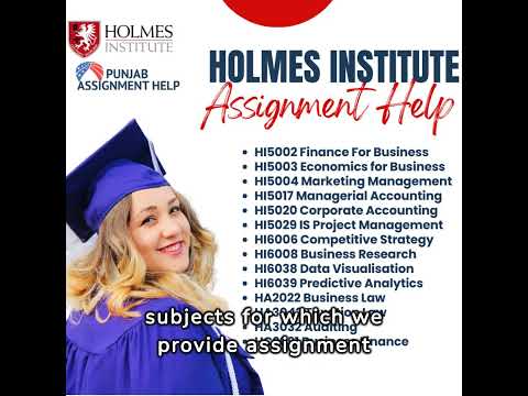 punjab assignment help/ holmes institute assignment help  #assignmenthelp #students #assignment