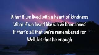 Steven Curtis Chapman - Kindness (with lyrics)(2022)
