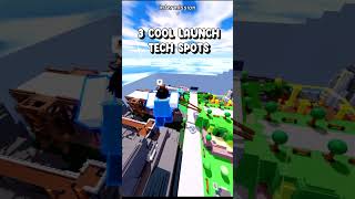3 Cool Launch Tech Spots #roblox #untitledtaggame