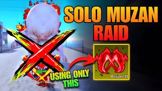 Using Reaper 2 to SOLO MUZAN RAID | Demon Blade Roblox
