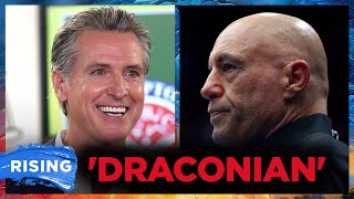 Joe Rogan CORNERS Gavin Newsom Via Shawn Ryan Superchat Over ‘DRACONIAN’ COVID Policies | RISING