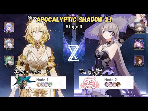 NEW APocalyptic Shadow The Herta & Aglaea Stage 4 | Honkai Star Rail 3.1