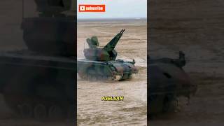 korkut: Turkish-made and Aselsan double-barreled armored land vehicle