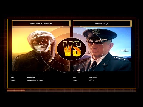 CnC Generals ZH Shockwave - Salvage General Vs Air Force General Challenge