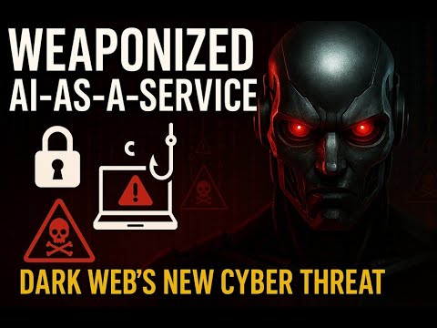 Weaponized AI-as-a-Service 2025 | Dark Web's New Weapon | AI-Powered Cybercrime Unleashed