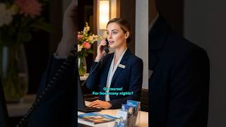 Booking a Hotel Room  #englishconversation #englishforbeginners #speakconfidentenglish #learnenglish